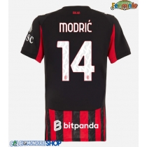 Maglie da calcio AC Milan Luka Modric #14 Prima Maglia Femminile 2025-26 Manica Corta